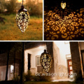 Hanging Solar Lights Solar Lantern LED Gartenlichter Metalllampe wasserdicht für Hängenden Dekor im Freien